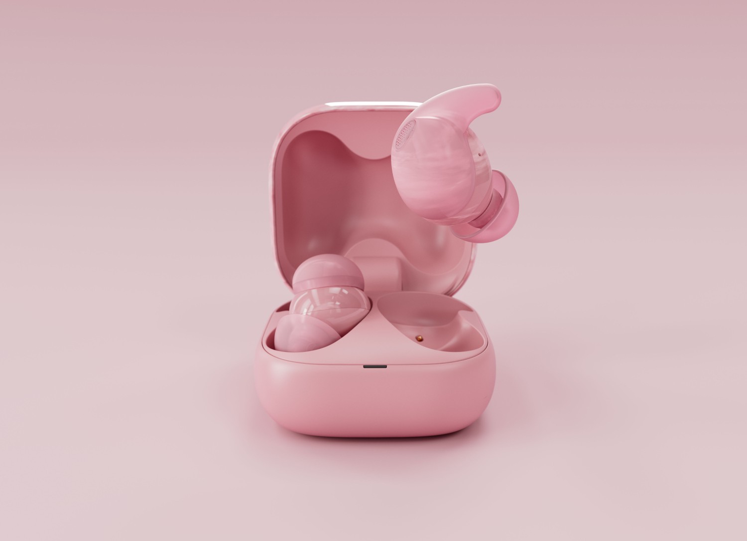 HiFi Sony-Kopfhörer LinkBuds Fit in neuer Farbe Rosa - News, Bild 1