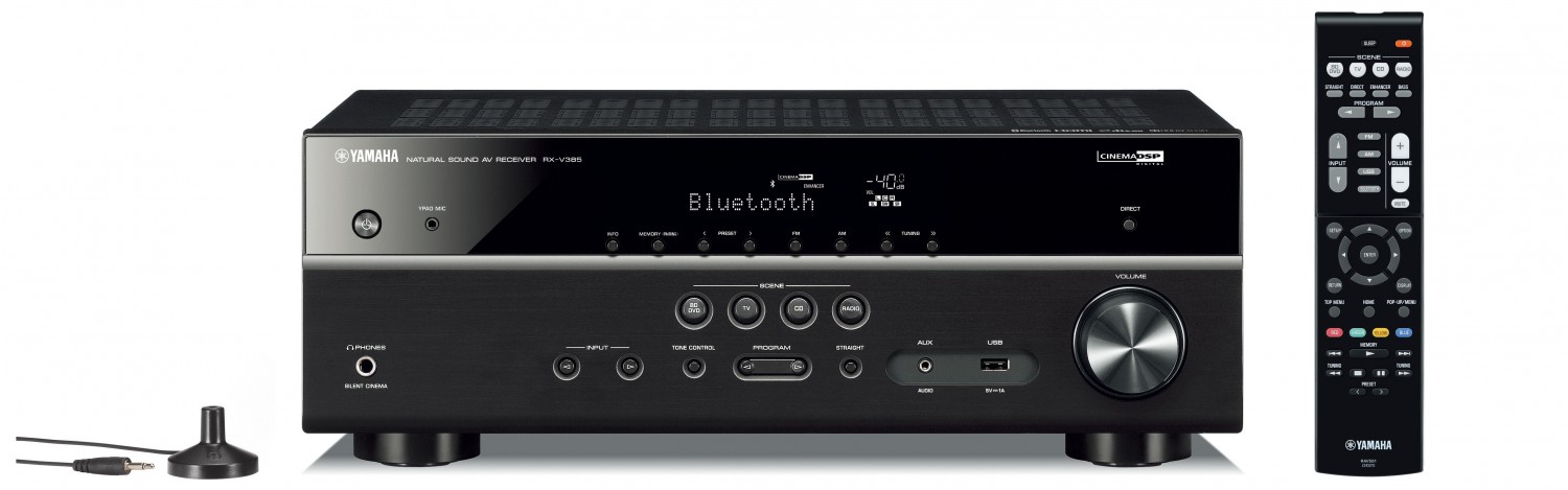 Heimkino UHD und Dolby Vision: AV-Einsteiger-Receiver RX-V385 kommt in den Handel - News, Bild 1