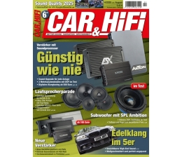 Car-Media In der neuen „CAR & HiFi“: Neue Verstärker - Edelklang im 5er - Endstufen - Subwoofer - News, Bild 1
