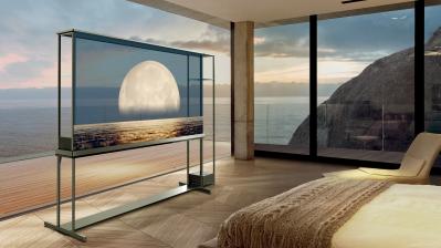 TV Premiere: Erster transparenter OLED-Fernseher von LG - 77-Zöller für 50.000 Euro - News, Bild 1