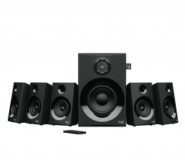 HiFi Premiere: Surround-Sound-System mit Bluetooth von Logitech - SD-Karten und USB - News, Bild 1