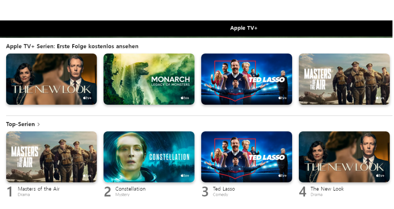 Heimkino Noch bis zum 8. März: Apple TV+ zwei Monate kostenlos testen - News, Bild 1