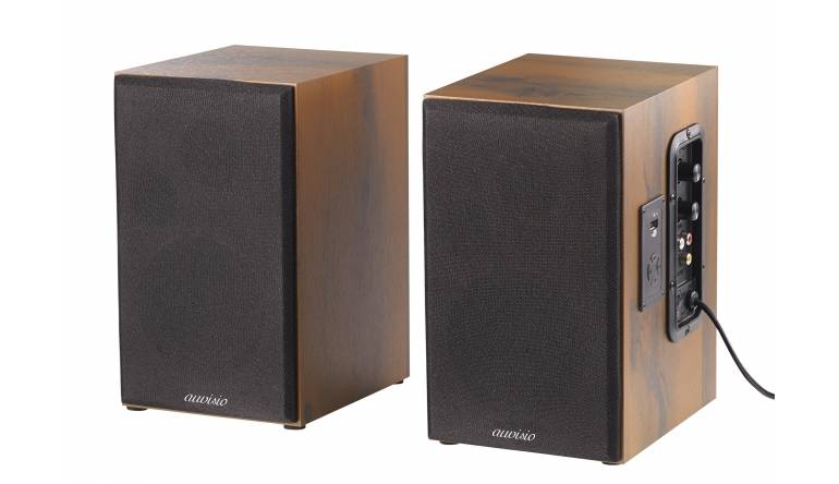 HiFi Holzboxen-Set von Auvisio mit Bluetooth und USB-Anschluss - News, Bild 1