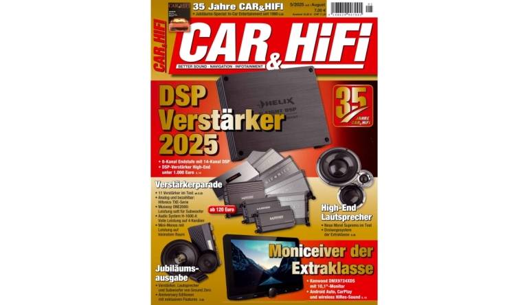 Car-Media 35 Jahre „CAR&HIFI“: Großer Sonderteil im neuen Heft - DSP-Verstärker - Moniceiver - News, Bild 1