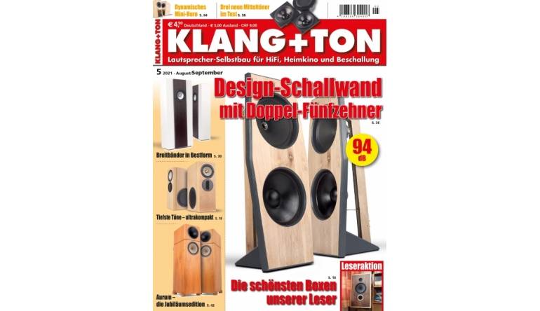 HiFi In der neuen „Klang+Ton“: Design-Schallwand mit Doppel-Fünfzehner - Die schönsten Leser-Boxen - News, Bild 1