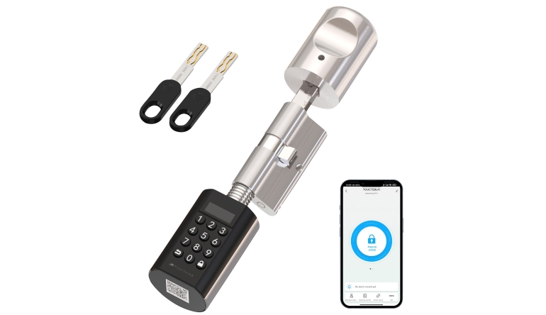 Smart Home Elektronischer Tür-Schließzylinder mit PIN-Code, Schlüsseln und App - News, Bild 1
