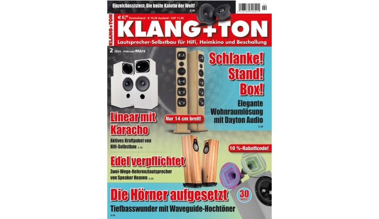 Service 📖 Frisch im Handel: Klang & Ton 2/2026 - News, Bild 1