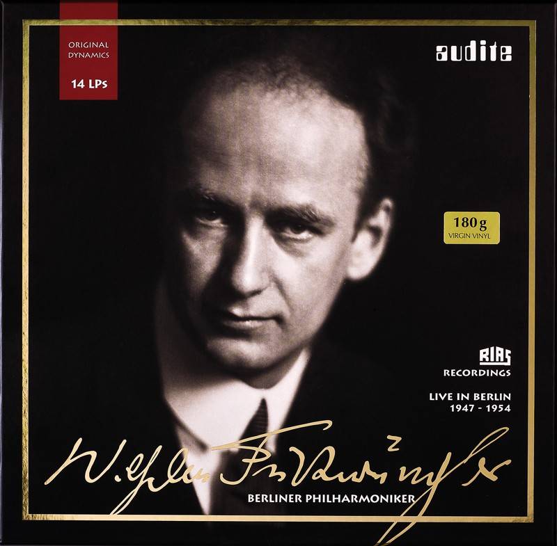 Schallplatte Berliner Philharmoniker, Wilhelm Furtw&auml;ngler – Beethoven, Bruckner, Schubert, Brahms, Wagner (Audite) im Test, Bild 1