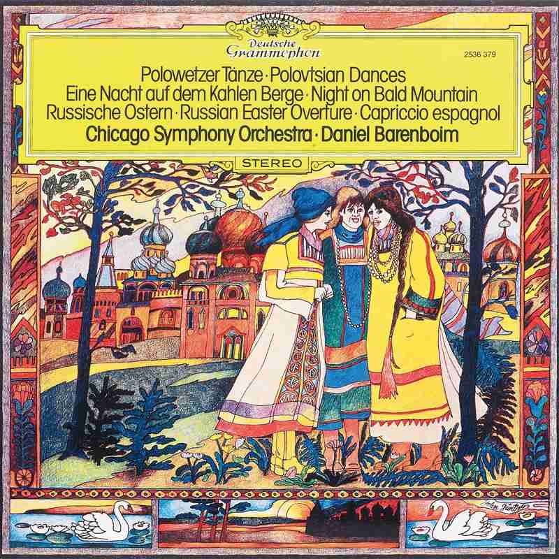 Schallplatte Borodin und andere, Chicago Symphony Orchestra, Daniel Barenboim – Polowetzer T&auml;nze, Eine Nacht auf dem Kahlen Berge und andere (Deutsche Grammophon / Clearaudio) im Test, Bild 1
