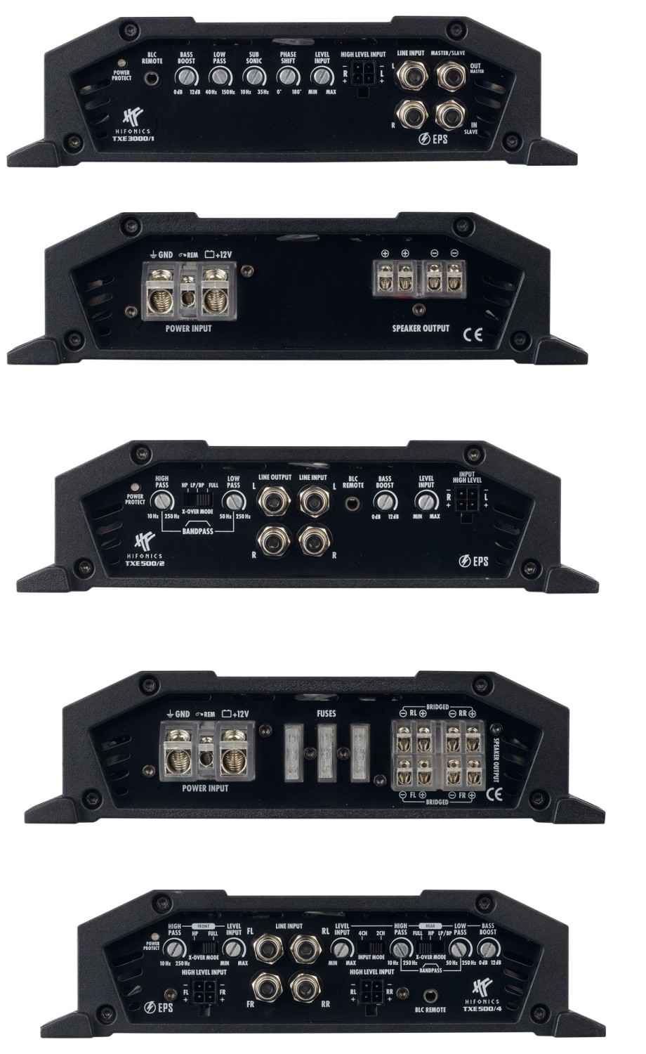 Car Hifi Endstufe Mono Hifonics TXE2000/1, Hifonics TXE3000/1, Hifonics TXE500/2, Hifonics TXE500/4, Hifonics TXE700/4 im Test , Bild 3